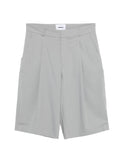 Bermuda sartoriali con pieghe