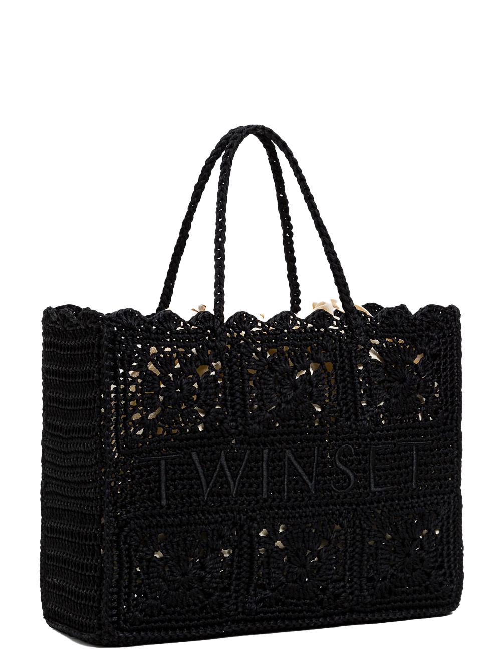 Borsa Bohémienne tote nera