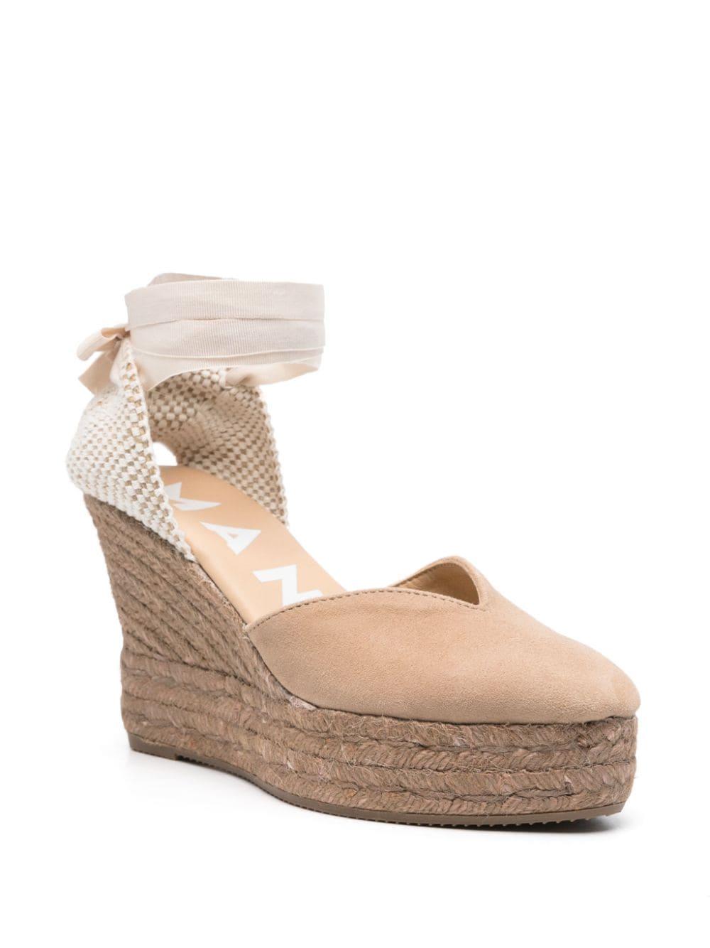 Espadrillas Hamptons heart beige scamosciato W16WH VINTAGETAUPE MANEBI 