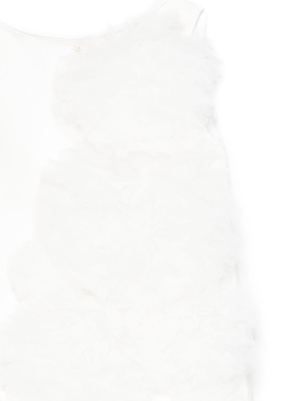 Abito senza maniche con volant EFAB656RA016 0000 ELISABETTA FRANCHI KIDS 
