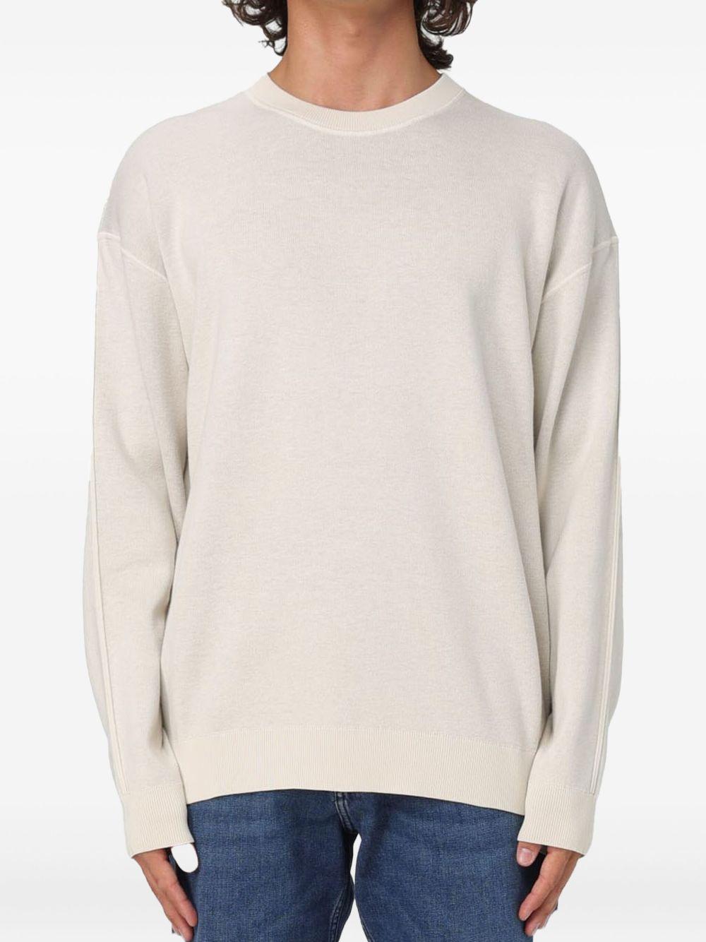 Felpa beige basic misto lana 50519624 131 BOSS 