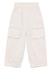 Pantalone cargo beige