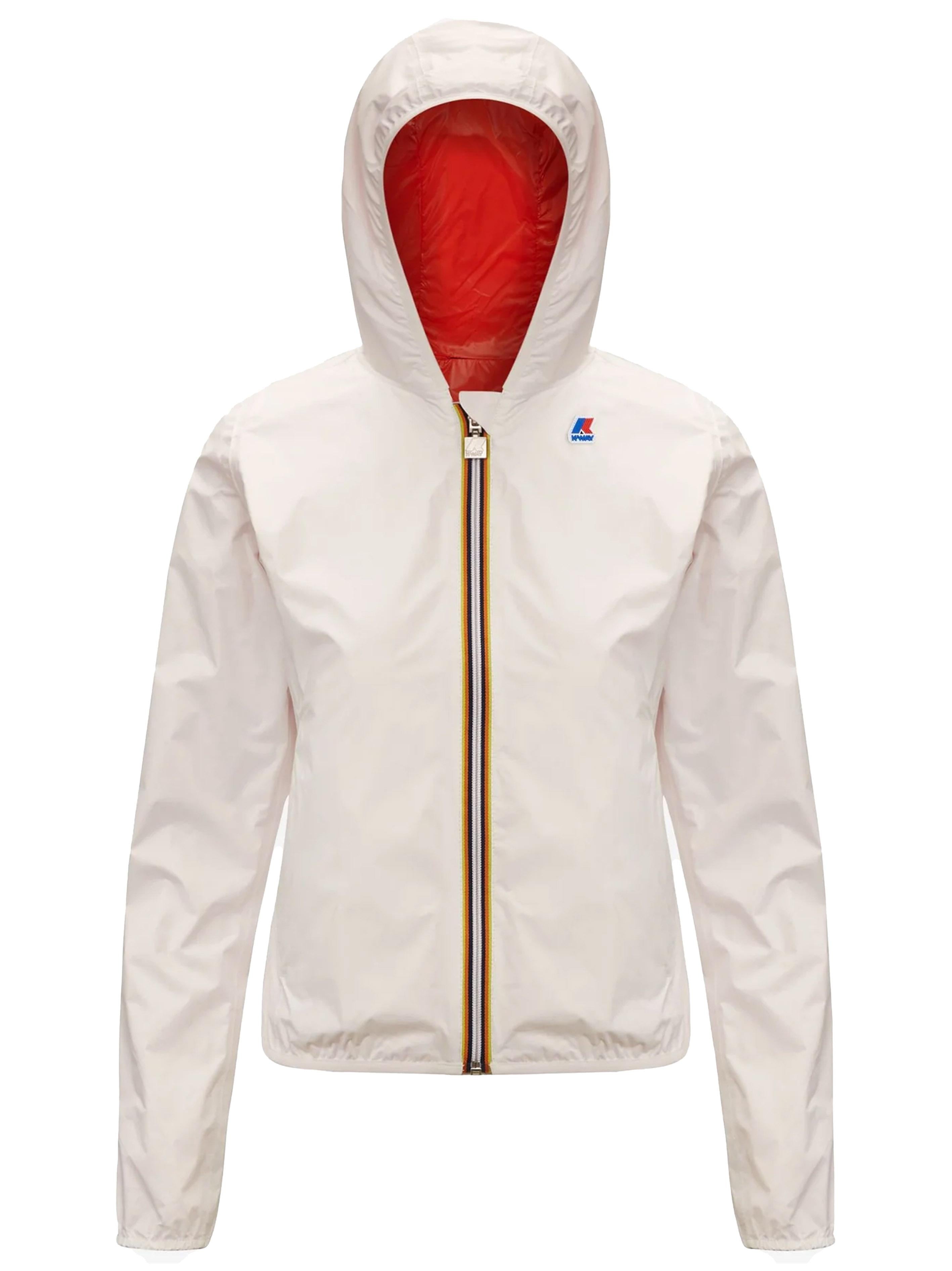 LILY PLUS.2 REVERSIBLE BIANCO/SALMONE K002XNO A80 K-WAY 