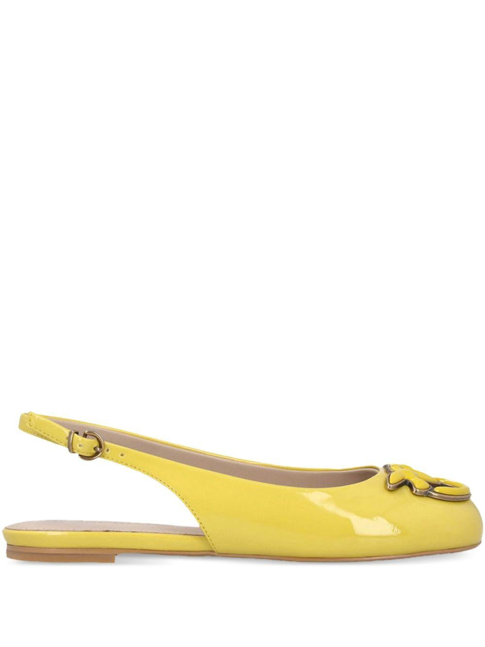 Ballerina Mabby 01 lime SD0247E002 S24 PINKO 