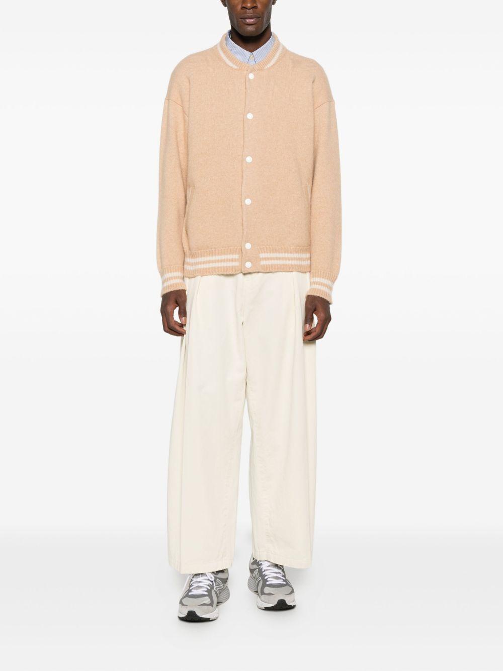 Bomber cammello in cashmere F5LAMAKJ019 178 LANEUS 