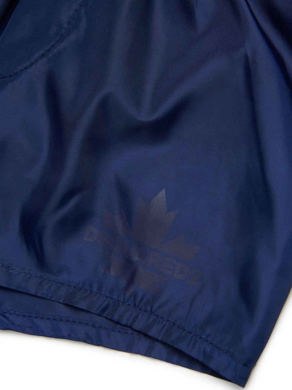 Costume blu neonato mini logo