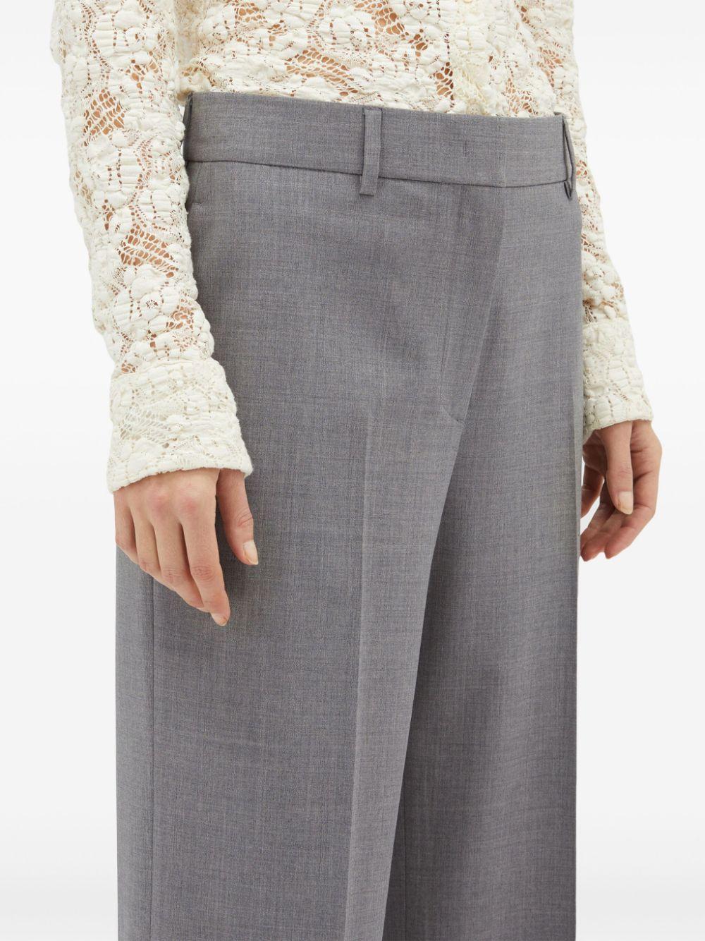 Pantalone grigio vita alta classico 3741MDP01247506 97 MSGM 