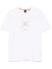 T-shirt te spiderbat bianca