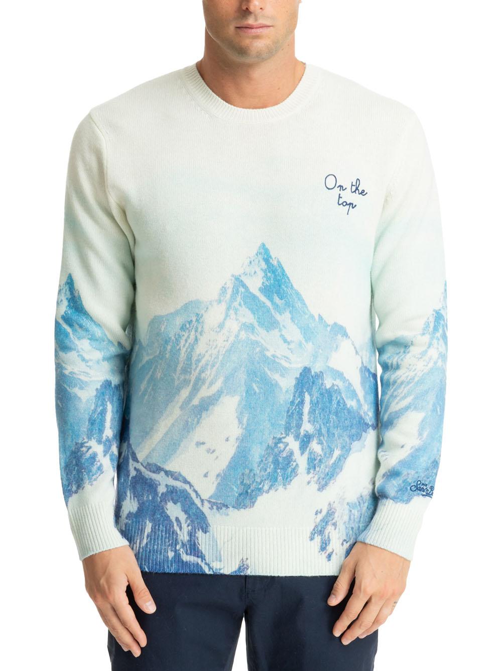 Maglione heron w "on the top " panna