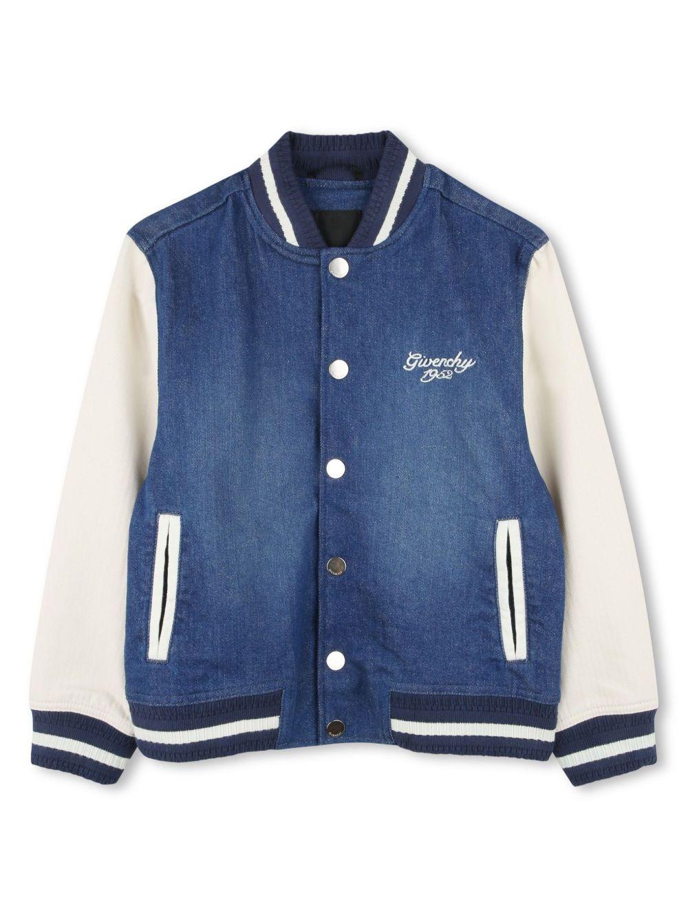 Giubbino college denim H30814 Z10 GIVENCHY KIDS 