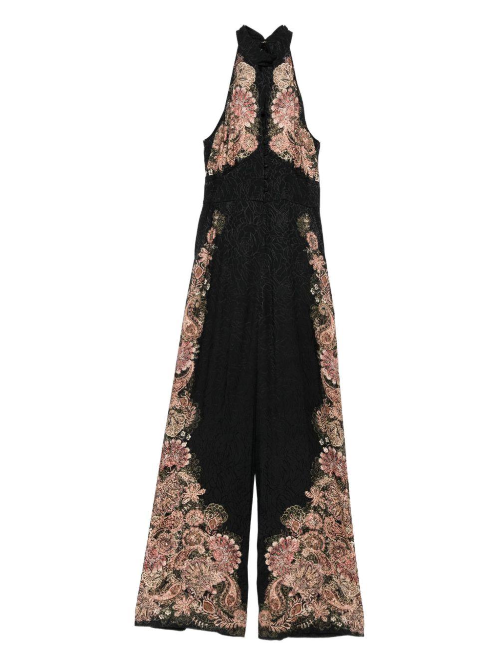 Tuta Intera Nero Effetto Jacquard 252TP2044 12742 TWINSET 