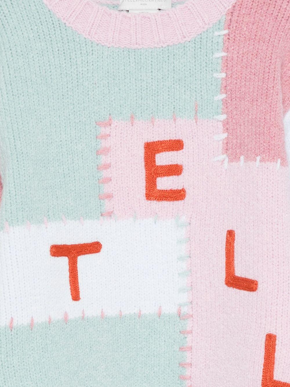Maglione Multicolorei con Design Patchwork TX9A40Z3367 999 STELLA MCCARTNEY KIDS 