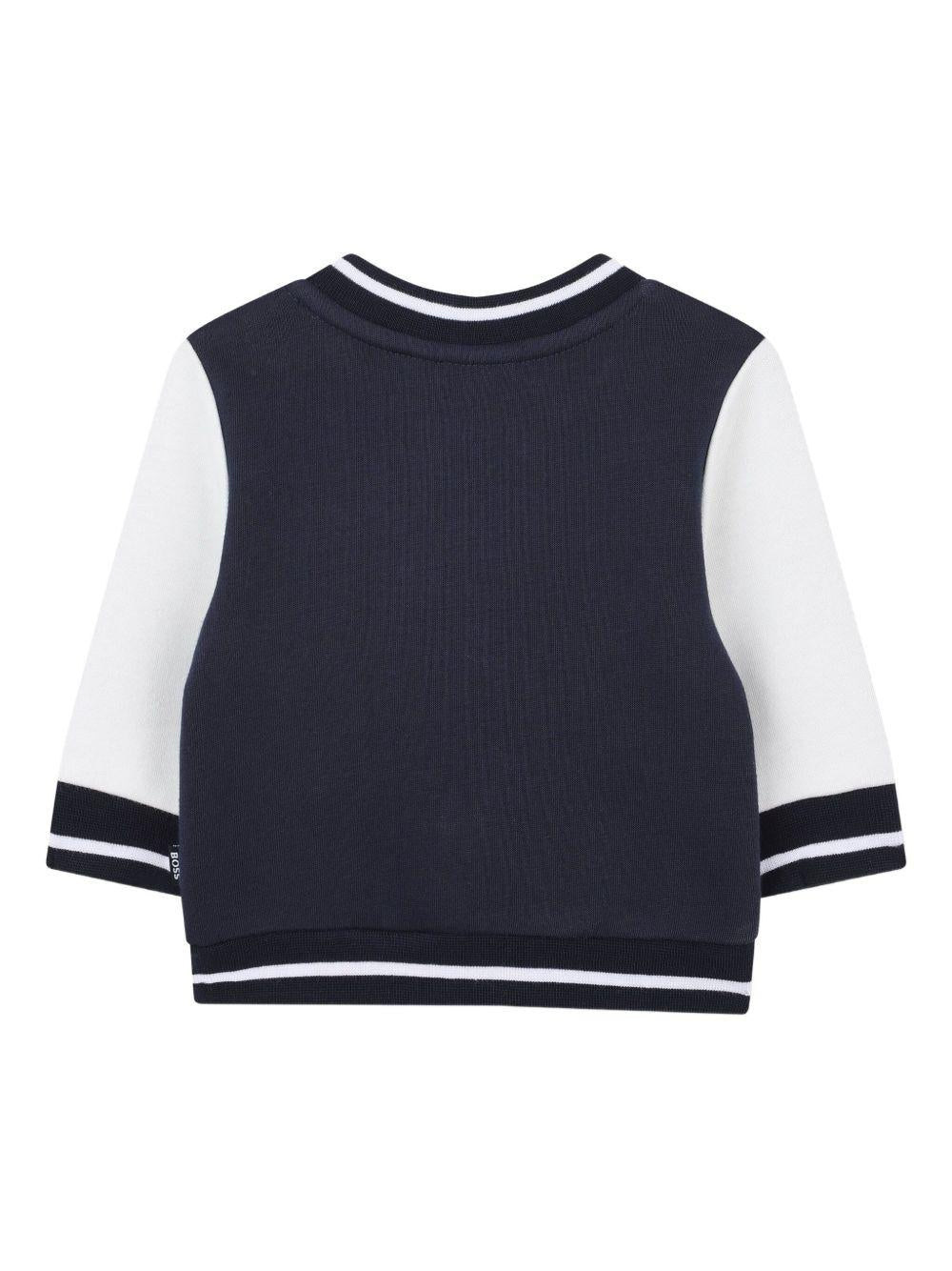 Tuta Sportiva in Cotone Biologico J52537 849 BOSS KIDS 