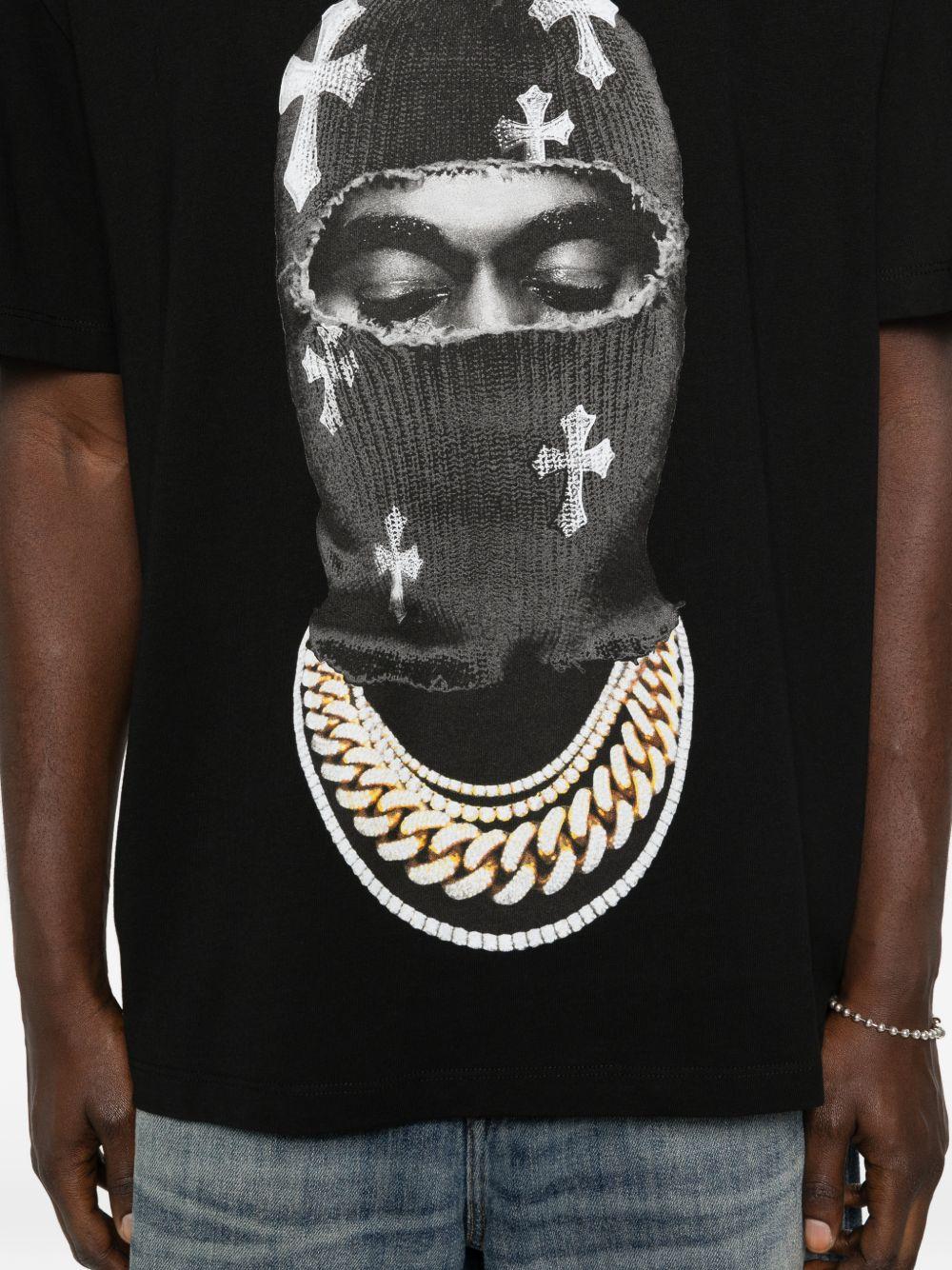 T-shirt in cotone con stampa grafica NUS26217 009 IH NOM UH NIT 