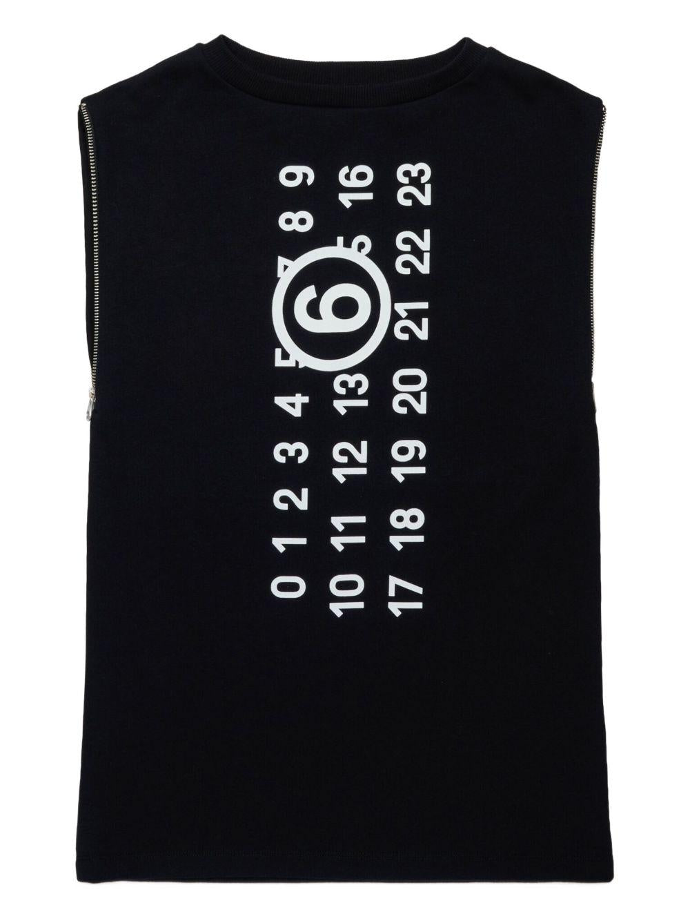 Abito con grafica numerica M60850MM02X M6900 MM6 MAISON MARGIELA KIDS 