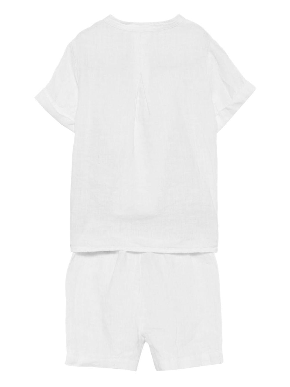 Completo bianco neonato (2pz)