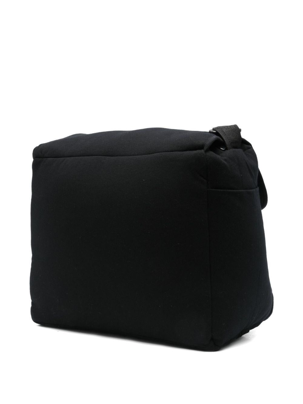 Borsa Fasciatoio Nera con Stampa Orsetto MXX03DLCA40 60100 MOSCHINO KIDS 