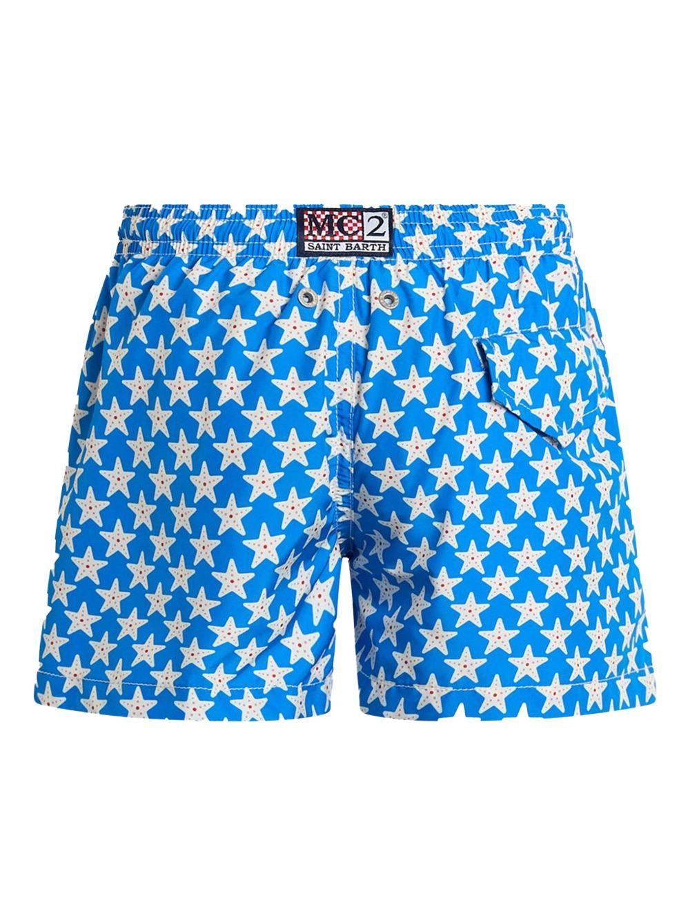 COSTUME BOXER JEAN BLU STARFISH JEA0016 00670F MC2 SAINT BARTH KIDS 