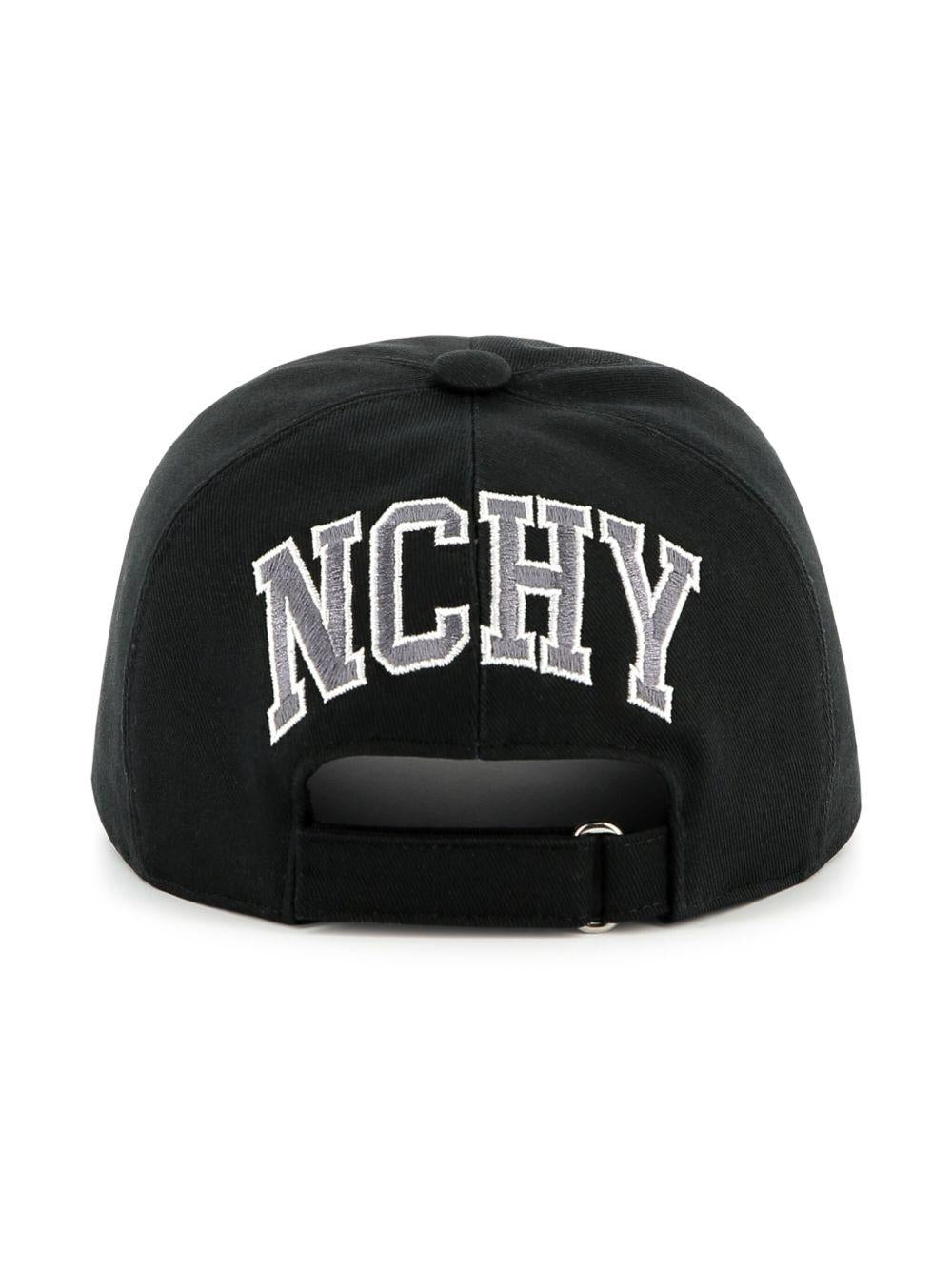 Cappello basebal nero logo