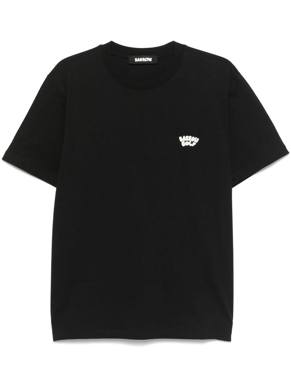 T-shirt nera barrow golf