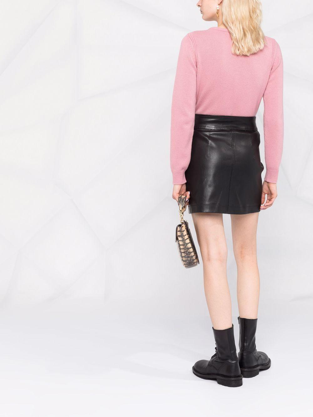 1176 Maglia Rosa G/c Scrt Fucsia Lana J0944 6605 1176 ALBERTA FERRETTI 