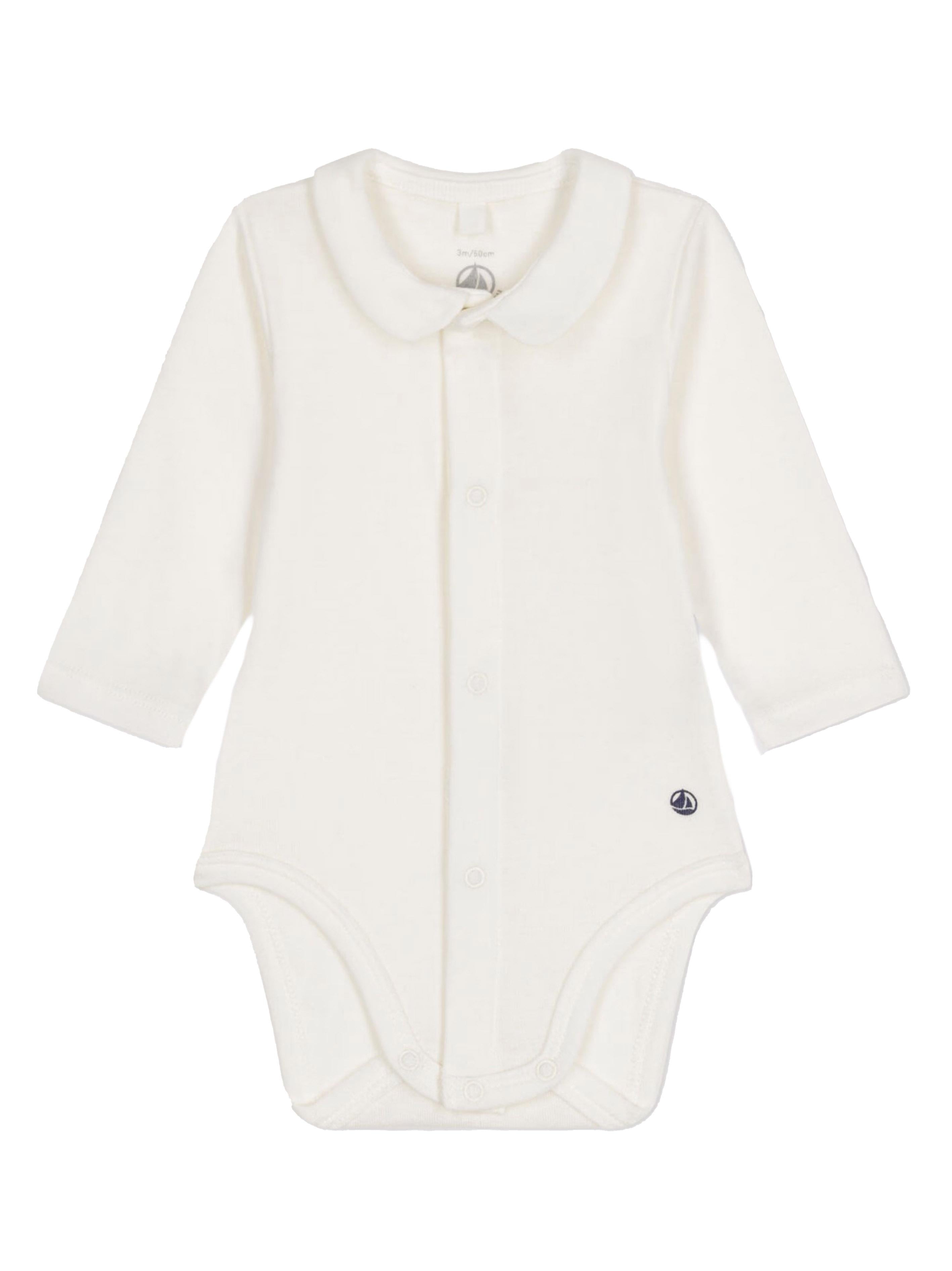 Body panna maniche lunghe A0B68 01 PETIT BATEAU KIDS 