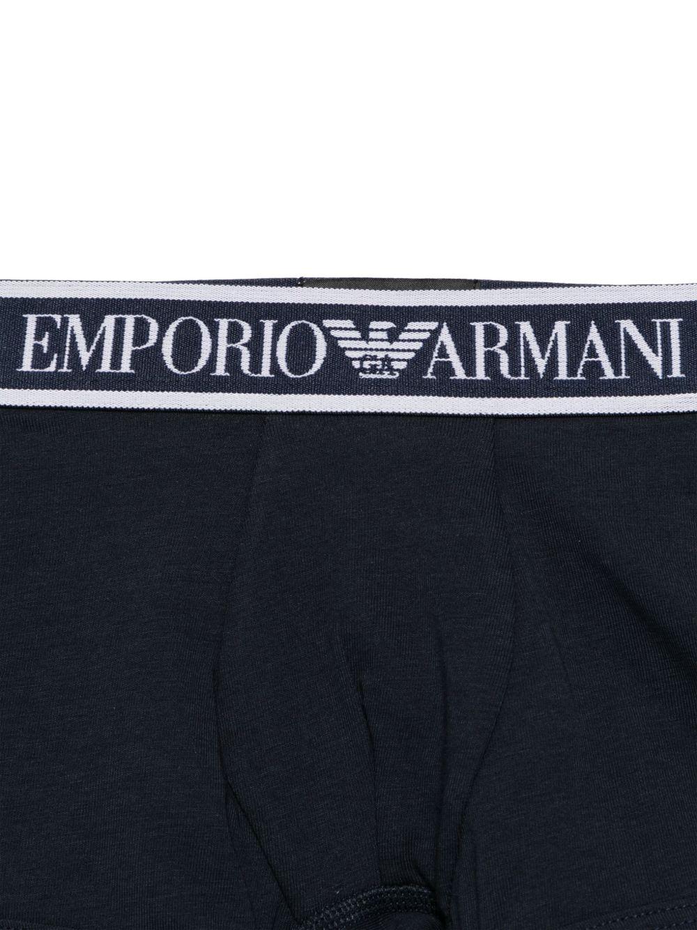 Completo camicia e salopette celeste EB000488AF16036 MB088 EMPORIO ARMANI KIDS 
