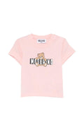 T-shirt con stampa orsetto