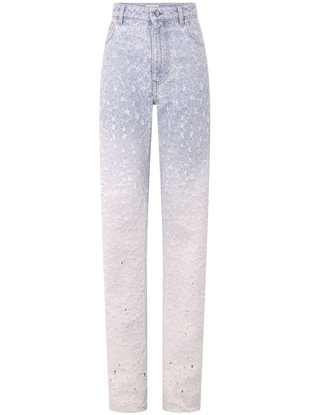 Denim sfumato effetto vissuto 24ECPA349CO0524 P188 RABANNE 