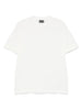 T-shirt bianca texturizzata
