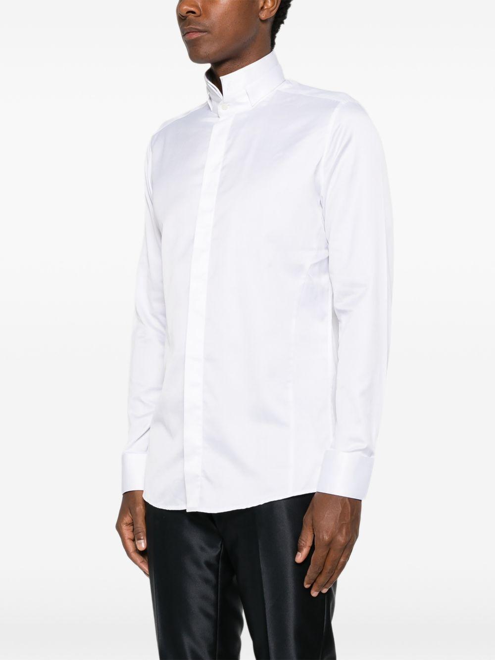 10 Camicia C/ricamo C/diplomatico B.ca B4PIG85U0 CP151 10 CARLO PIGNATELLI 
