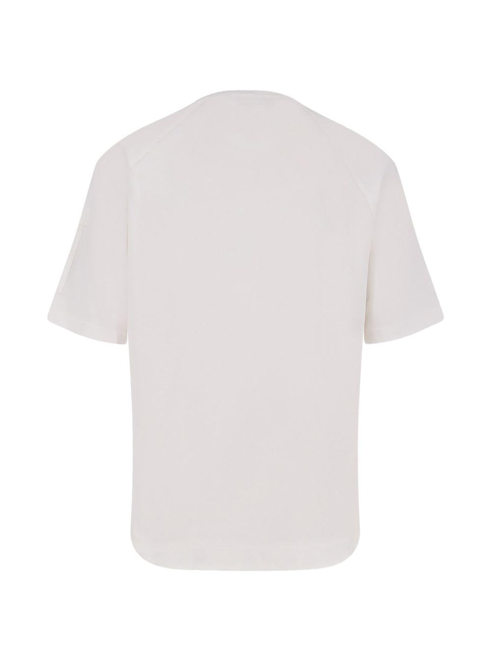 T-shirt girocollo con tasca sul braccio 20CMSS034A002246G 103 CP COMPANY 