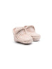 Scarpa bambina rosa con fodera in shearling