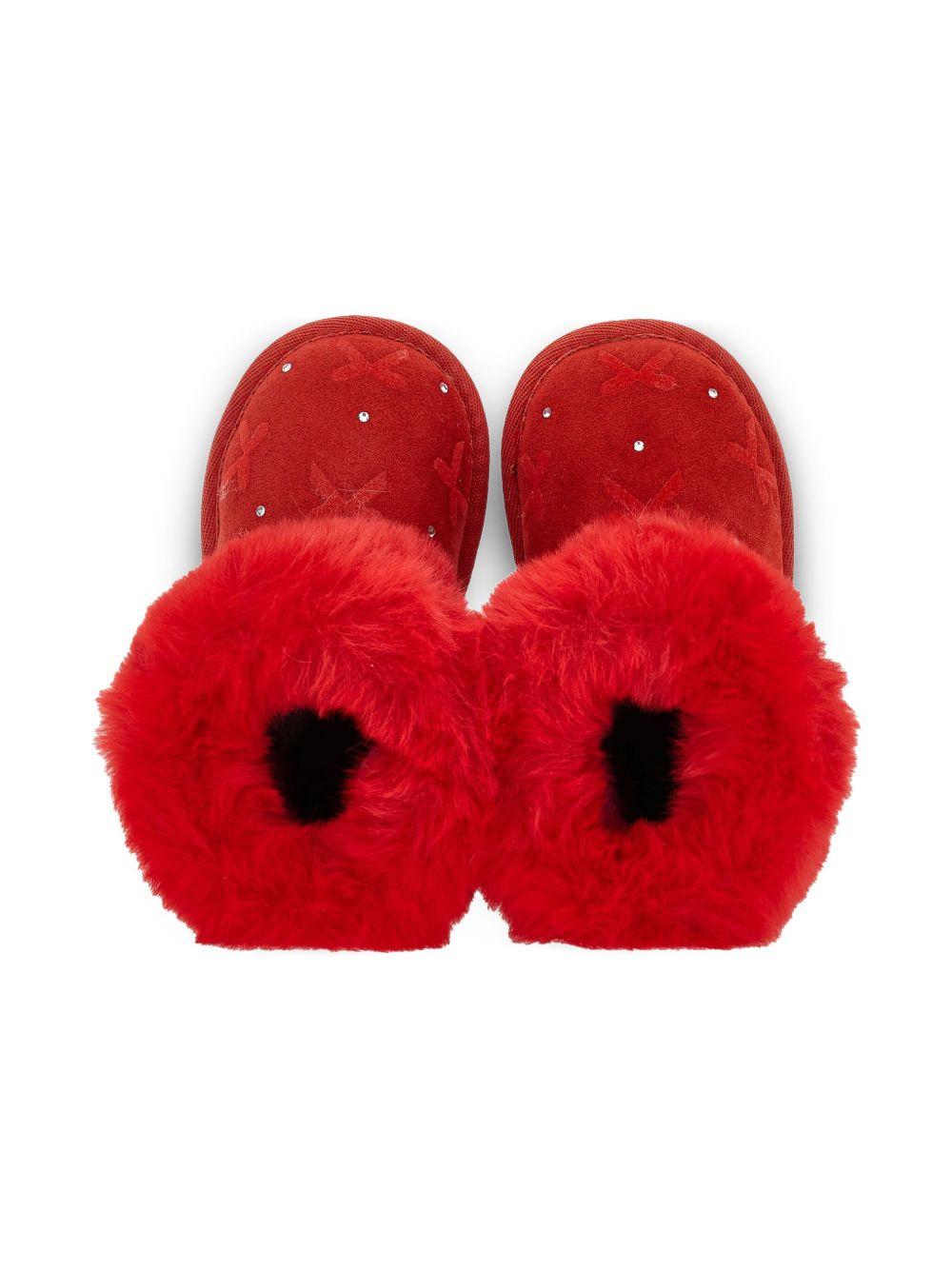 Stivali con Fiocco e Interno in Pelliccia 83F0006702 0043 MONNALISA KIDS 