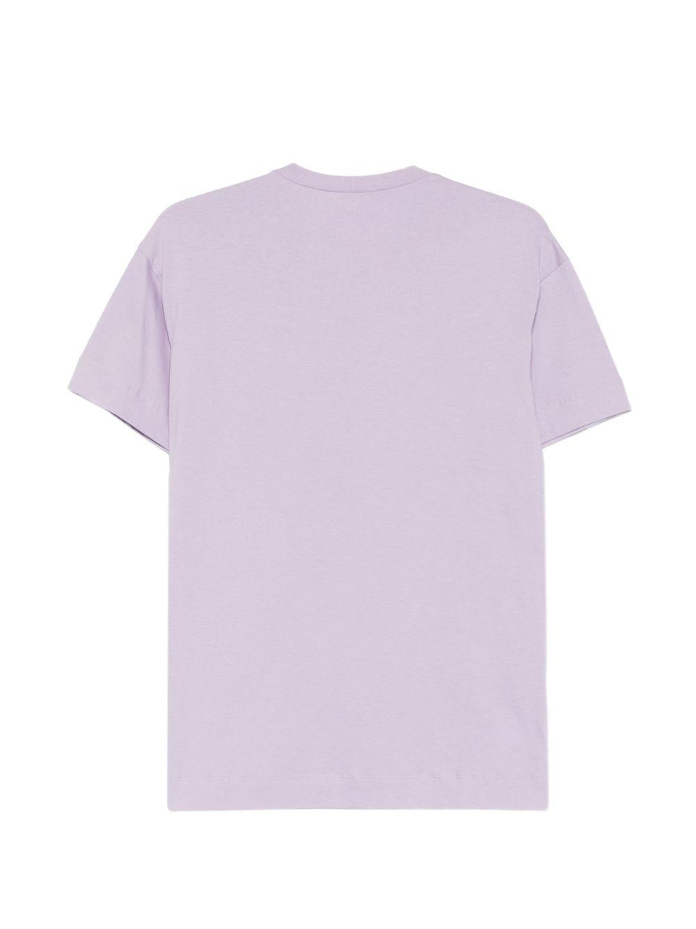 T-shirt in cotone con tasca M01415M00RF 0M612 MARNI KIDS 