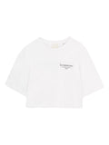 T-shirt in cotone con stampa logo
