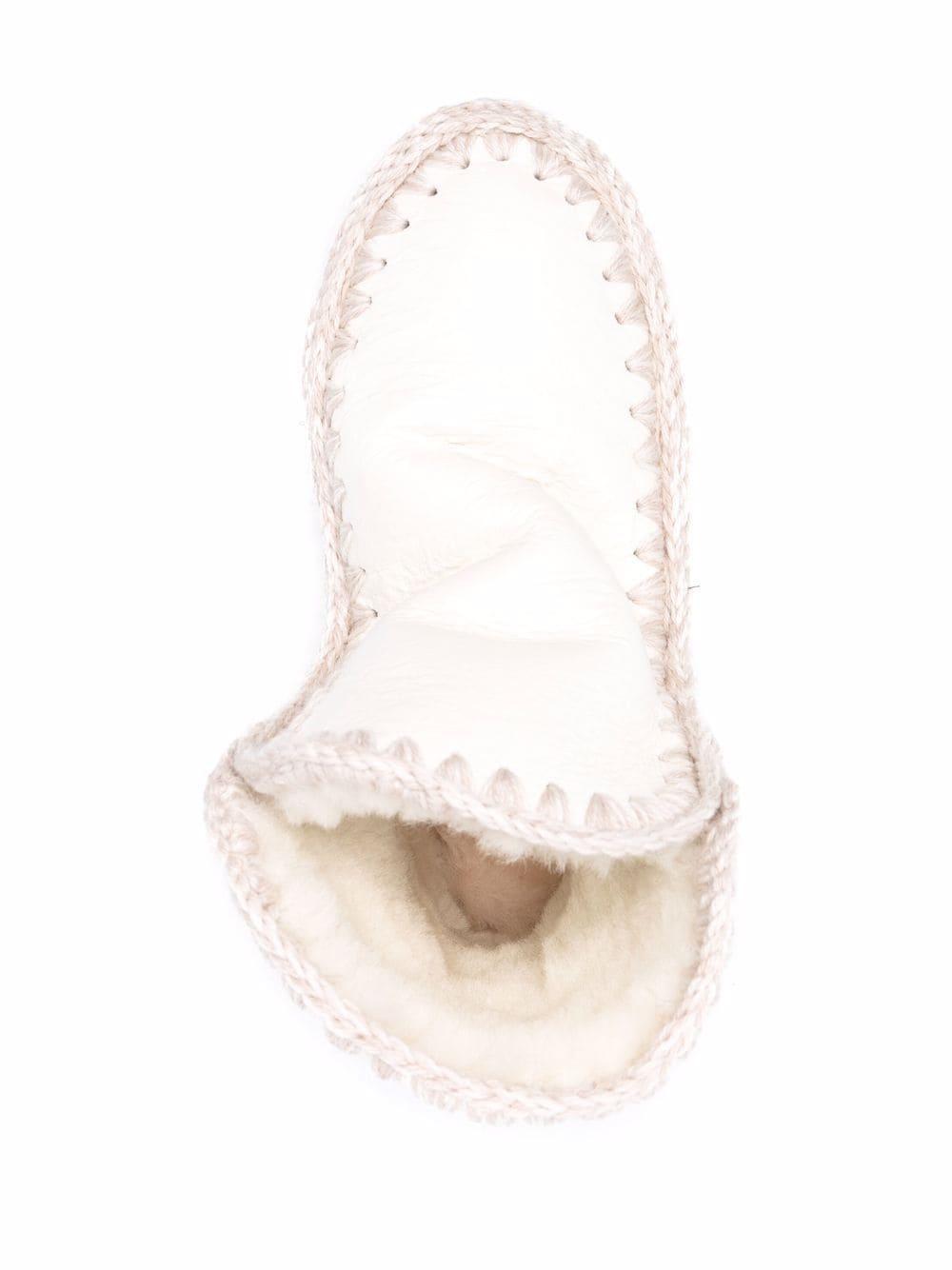 Stivale Eskimo 18 logo stass bianco MUFW101036C WXWHI MOU 