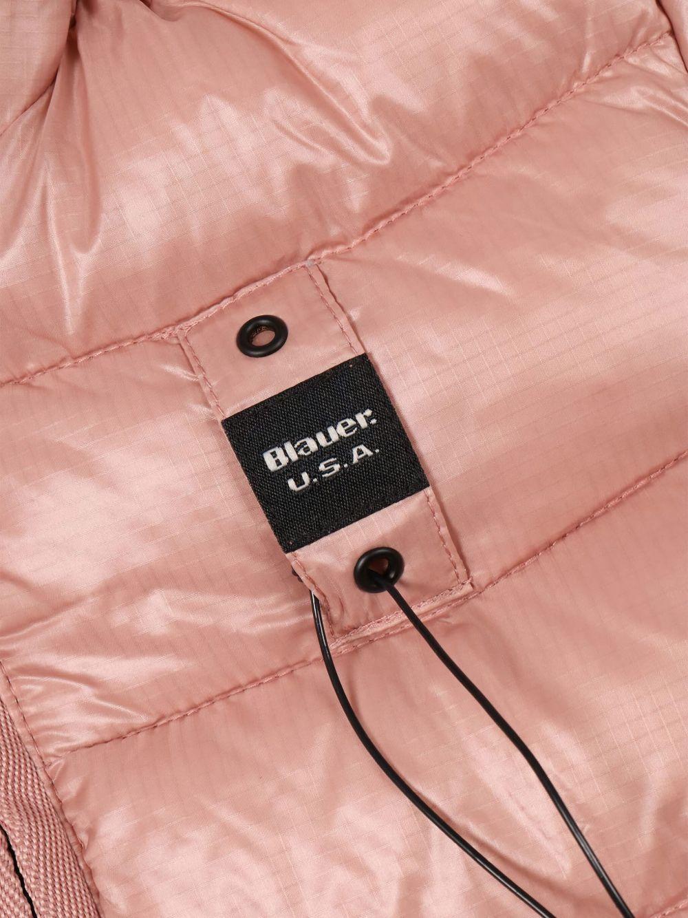 Piumino Caroll con cappuccio rosa chiaro 25WBLGC02391006648 520GG BLAUER KIDS 