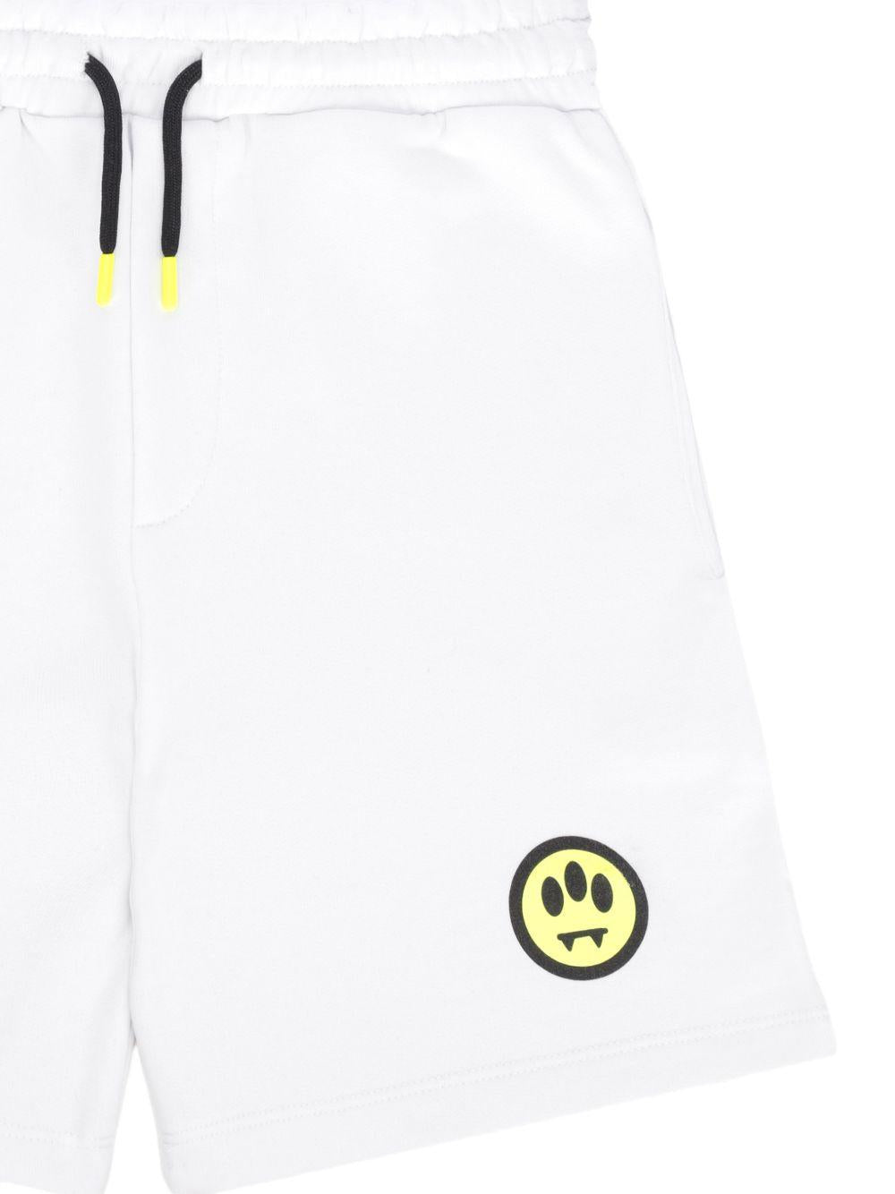 Pantaloncini in cotone con coulisse S6BKJUBE011 002 BARROW KIDS 