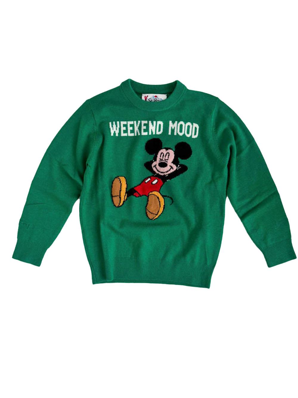 Maglione douglas "weekend mood" verde