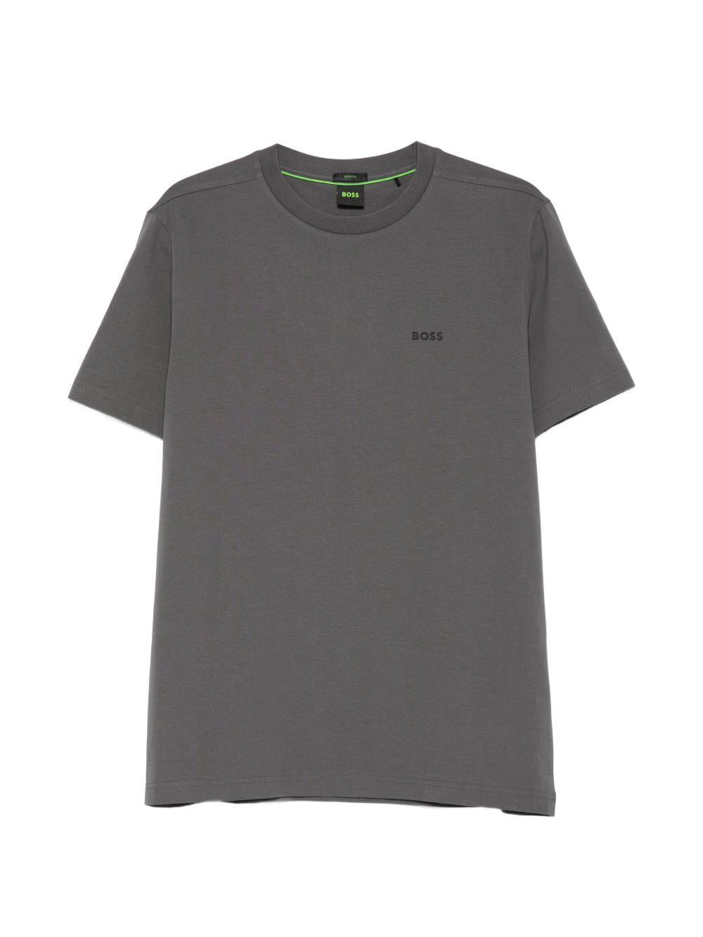 T-shirt in cotone girocollo 50506373 071 BOSS 