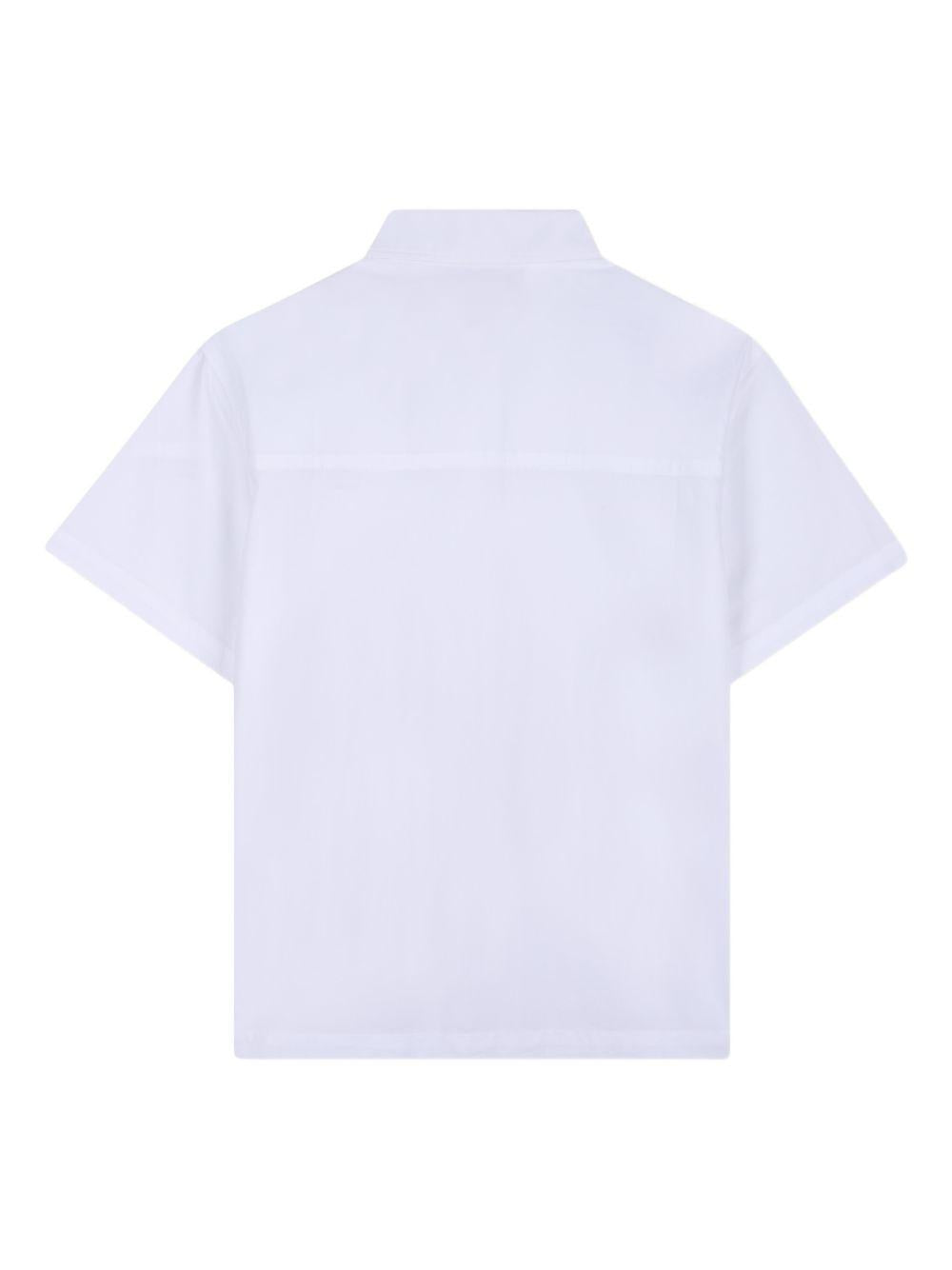 Camicia a maniche corte con logo H31079 10P GIVENCHY KIDS 