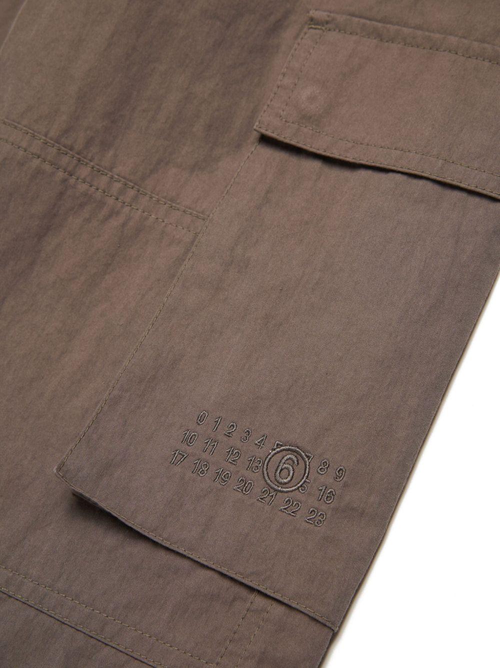 Pantalone cargo marrone