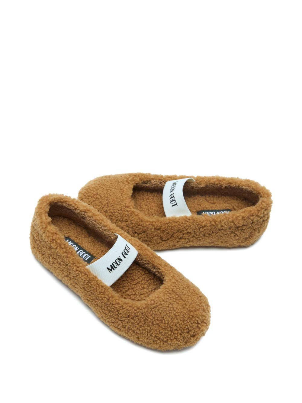 mb shearling ballerina 80D2400010 M008 MOON BOOT 
