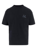 T-shirt in cotone con stampa posteriore