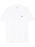 Polo in cotone con logo