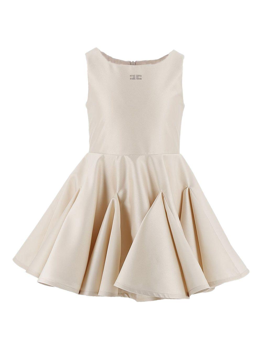 Abito burro mini logo strass EFAB6160TV032 0042 ELISABETTA FRANCHI KIDS 