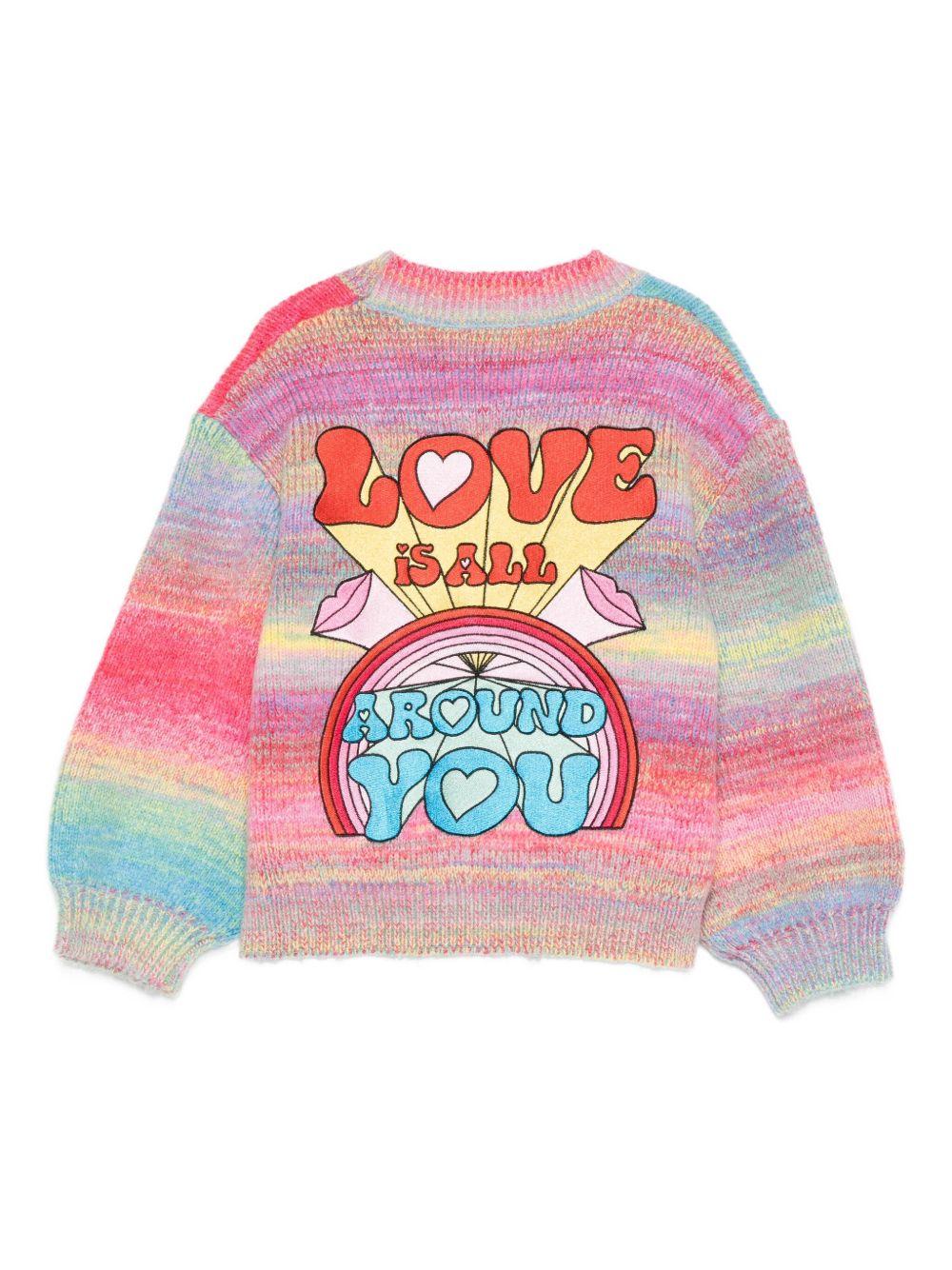 Cardigan Multicolore a Righe TX9A90Z1529 999 STELLA MCCARTNEY KIDS 