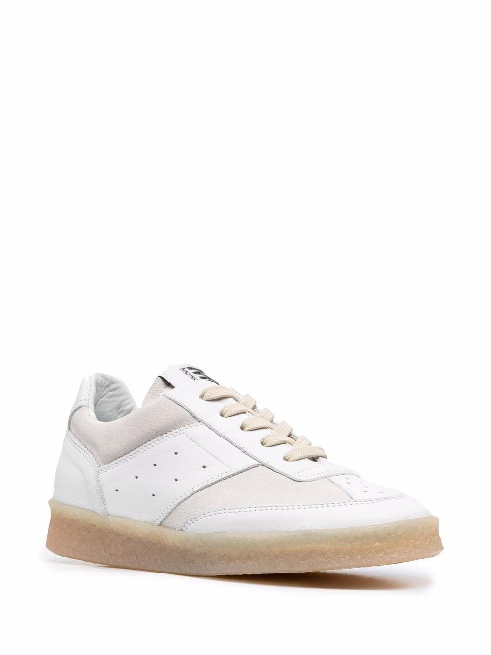 Sneakers 6 Court bianche S59WS0160P0673 T1003 MM6 MAISON MARGIELA 
