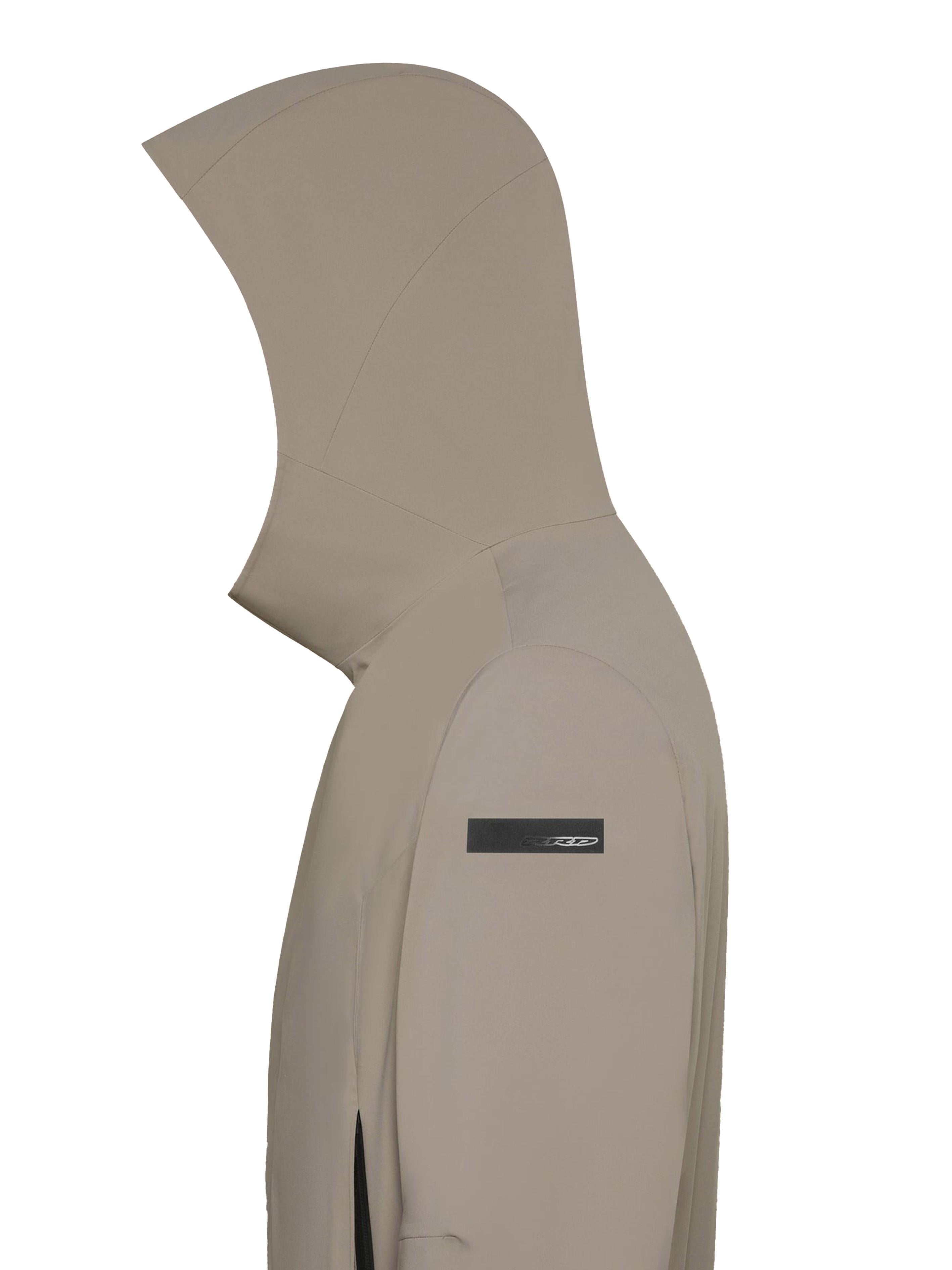 Giubbino Color Detachable Mdm tortora